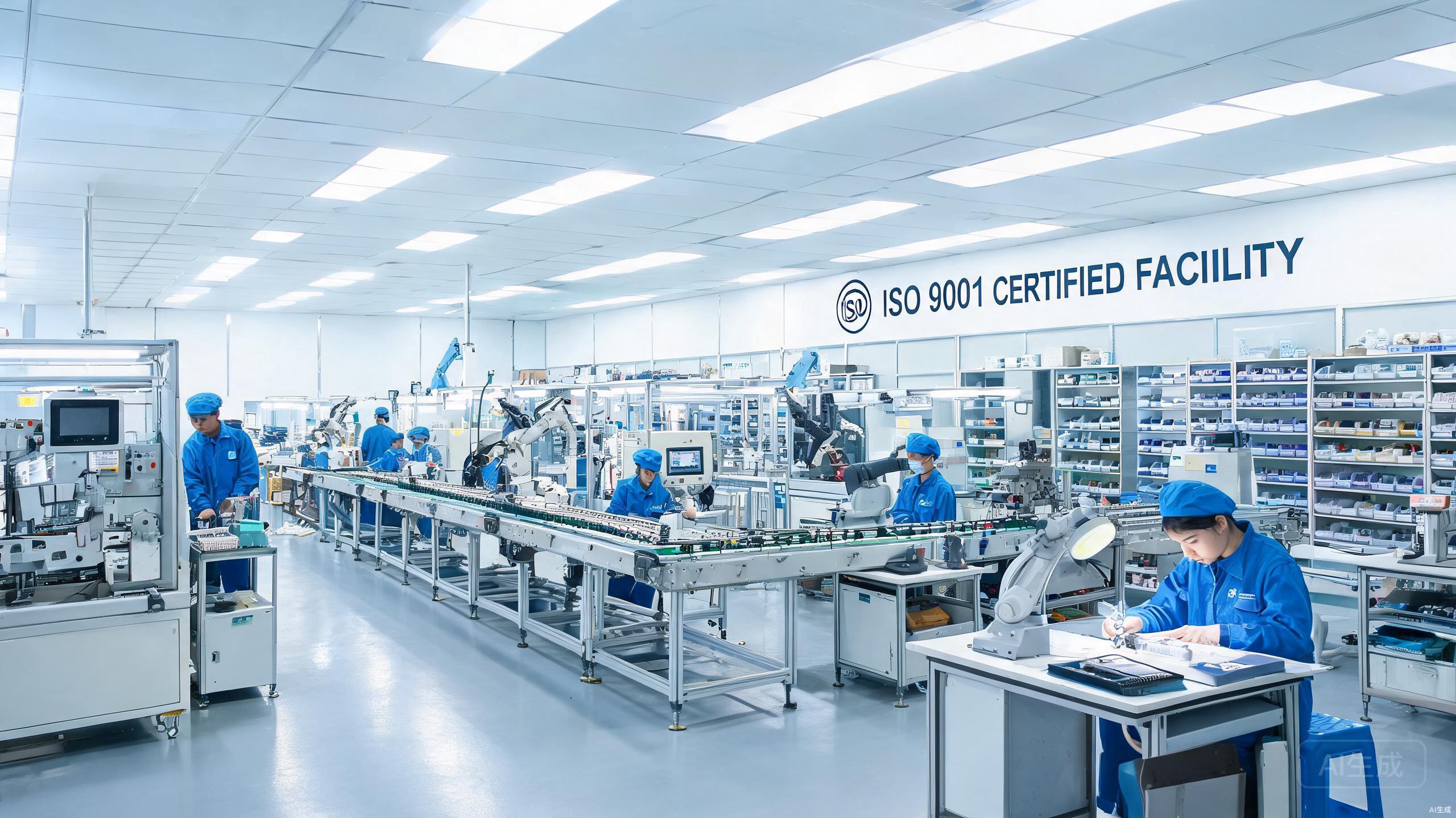 MingYao Technology factory workshop - automated assembly line